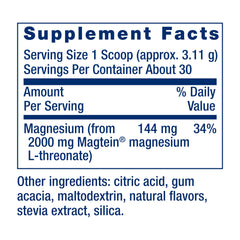 Life Extension Neuro-Mag glass with mixed liquid ready for daily use