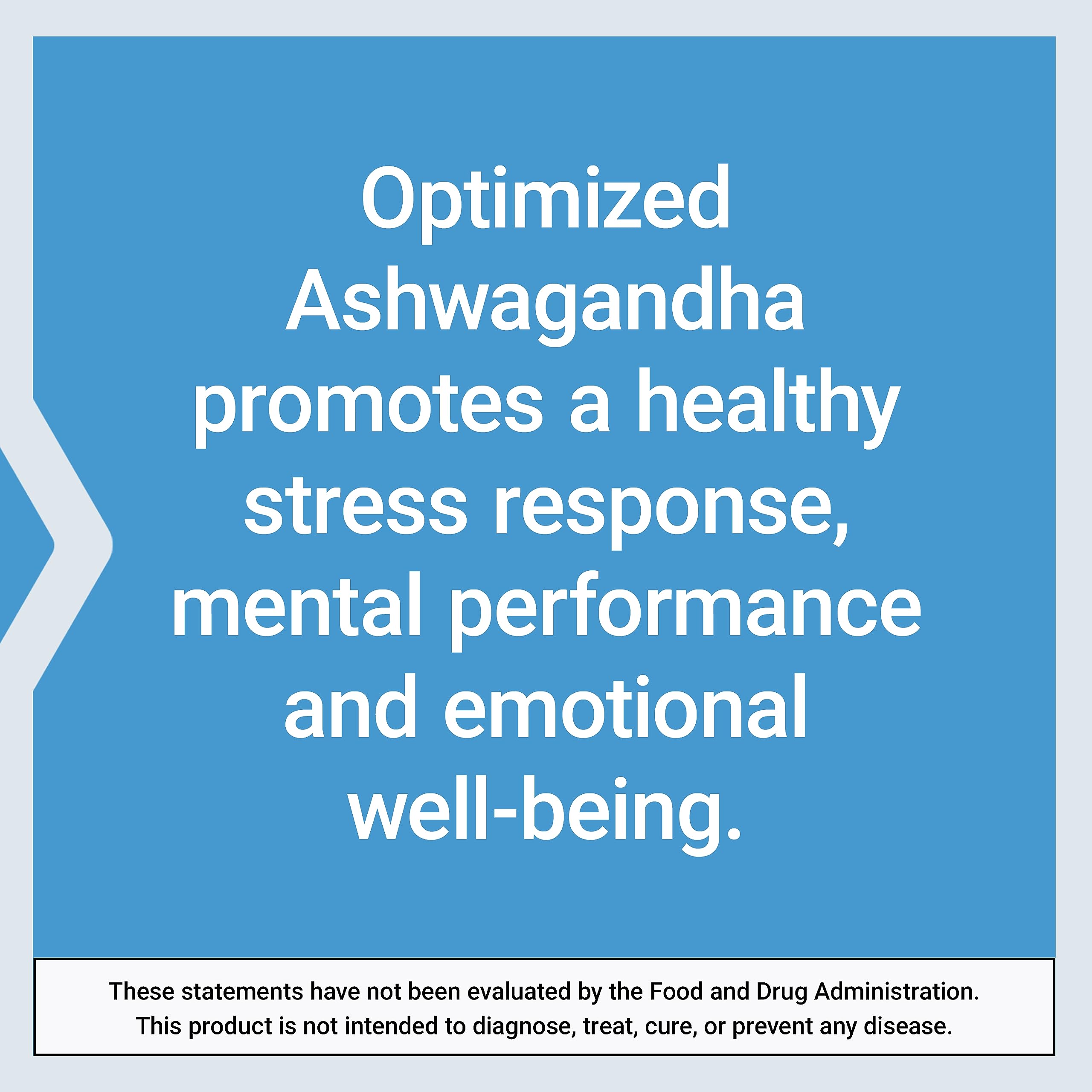 Life Extension Optimized Ashwagandha gluten-free packaging reinforces allergen safety.