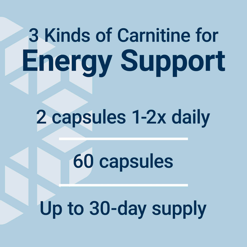 Life Extension Optimized Carnitine gluten-free icon communicates suitability for sensitive diets.