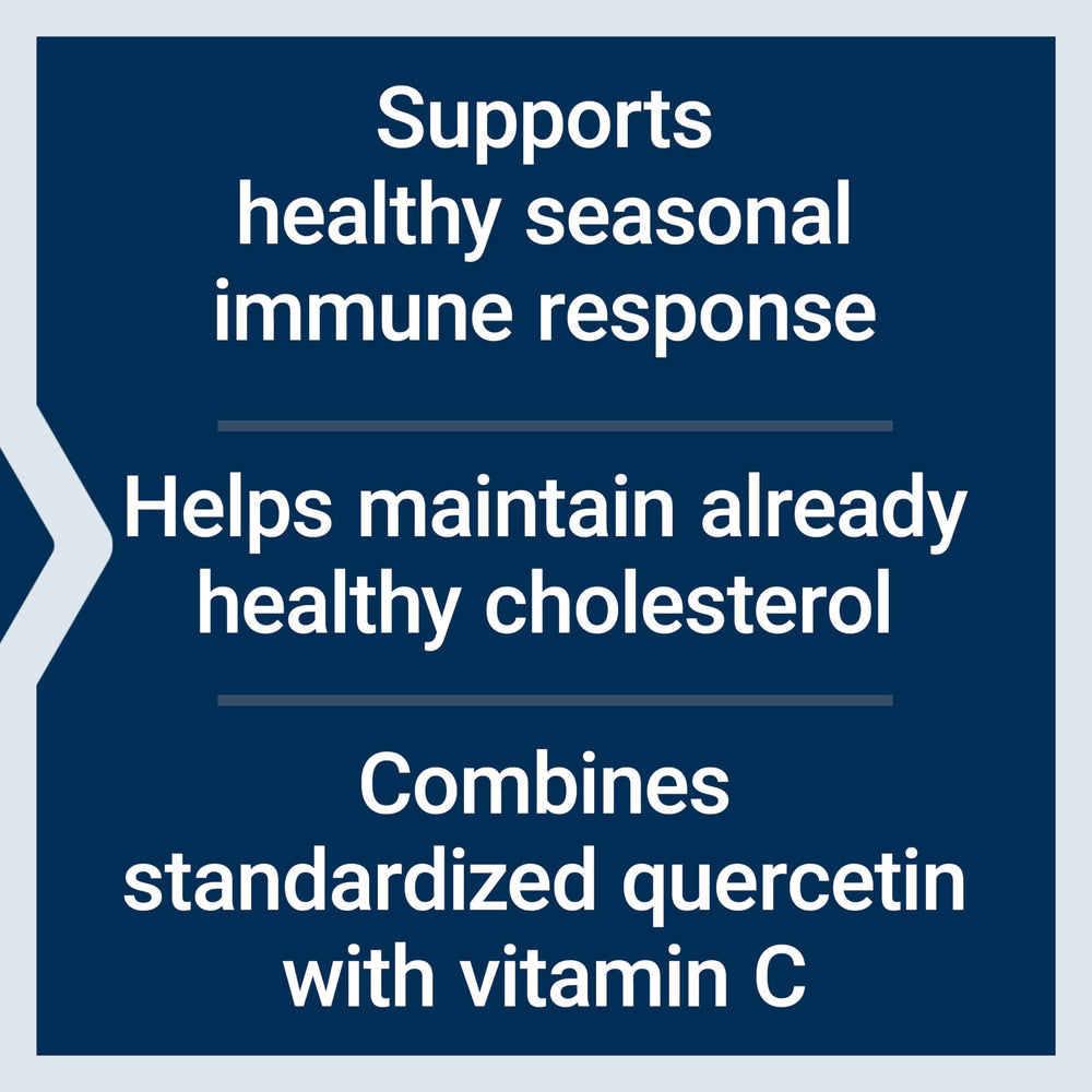 Life Extension Optimized Quercetin 250 mg bottle beside capsules showcases vegetarian capsules.