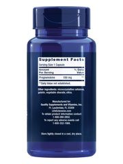 Life Extension Pregnenolone capsules close-up for memory and focus support