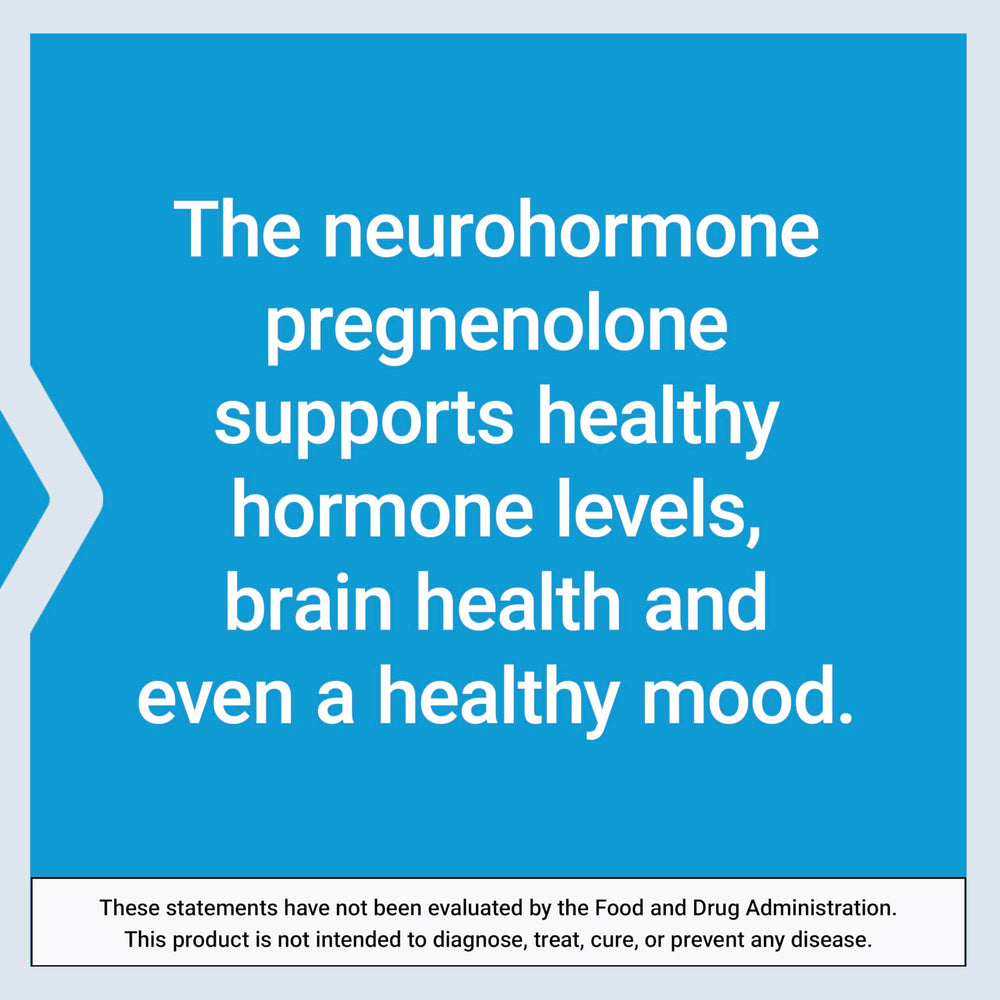 Life Extension Pregnenolone non-GMO icon—crafted with non-GMO ingredients