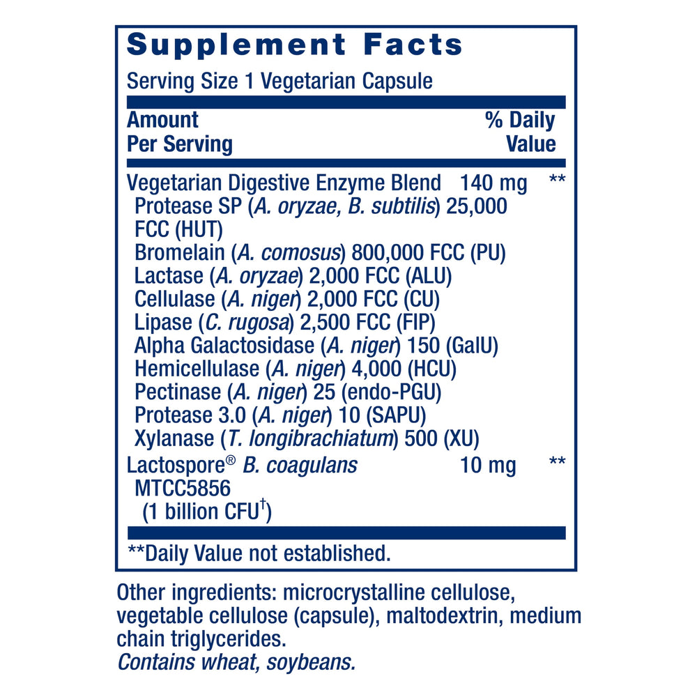 Life Extension Probiotic B. coagulans jar promotes gut balance and comfort.