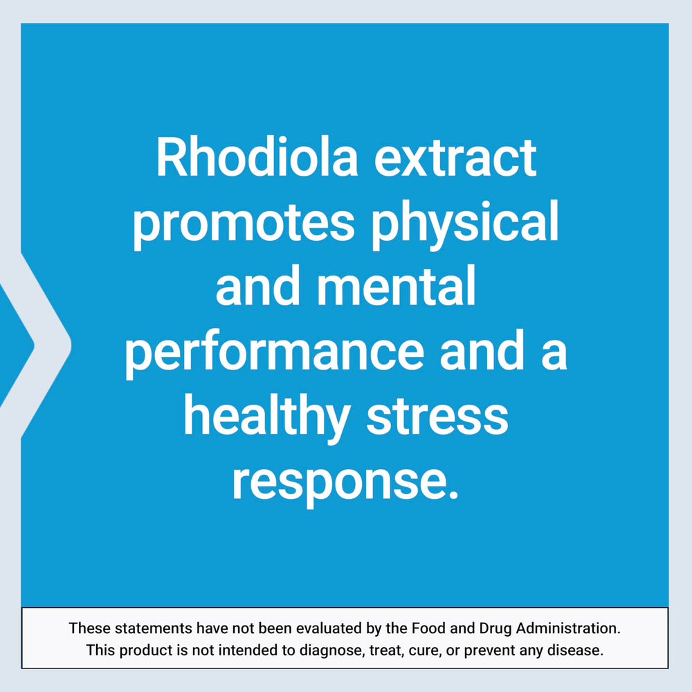 Life Extension Rhodiola COA seal indicating product quality.