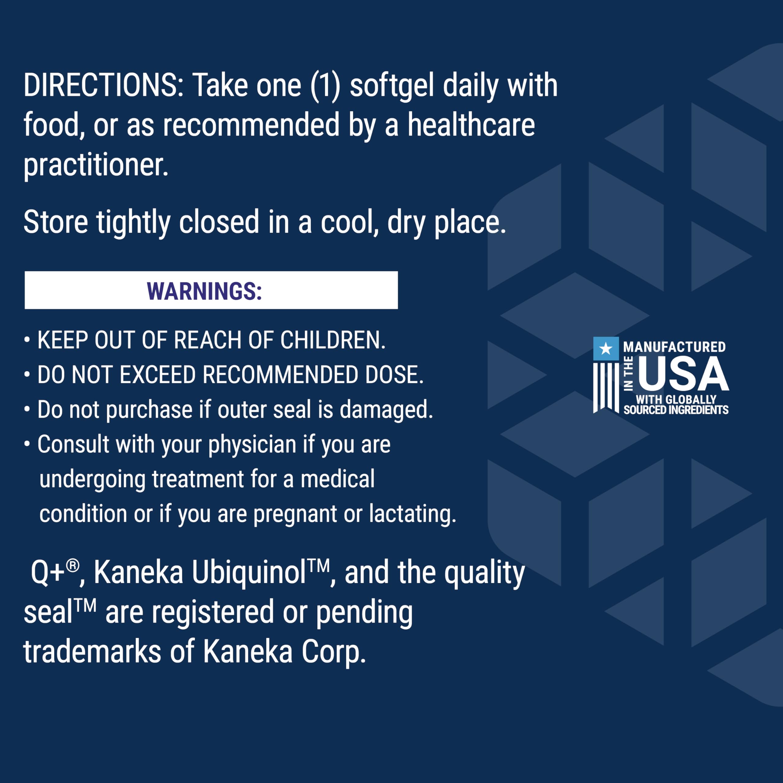 Life Extension Super Ubiquinol certificate of analysis icon: product transparency and quality assurance.