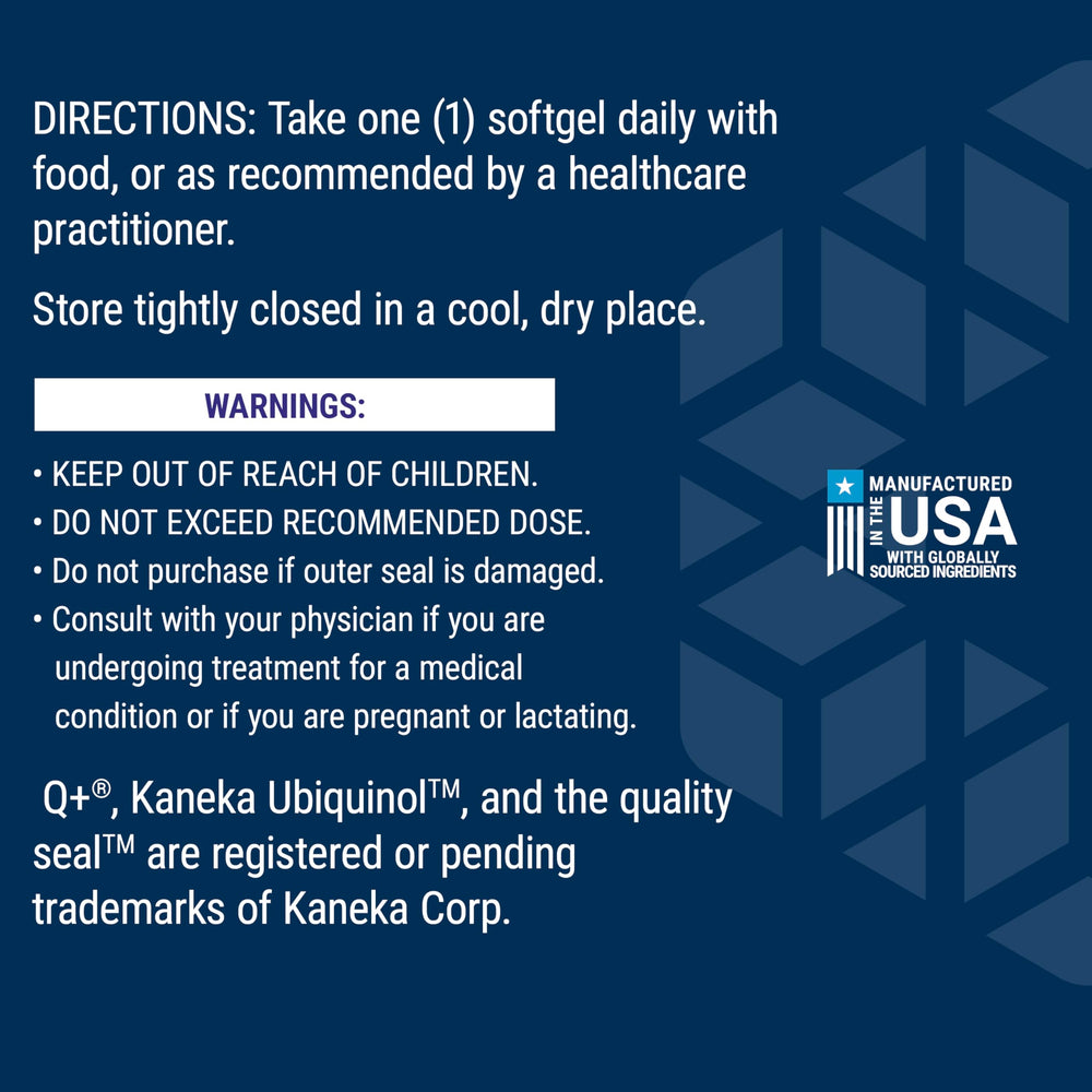 Life Extension Super Ubiquinol certificate of analysis icon: product transparency and quality assurance.