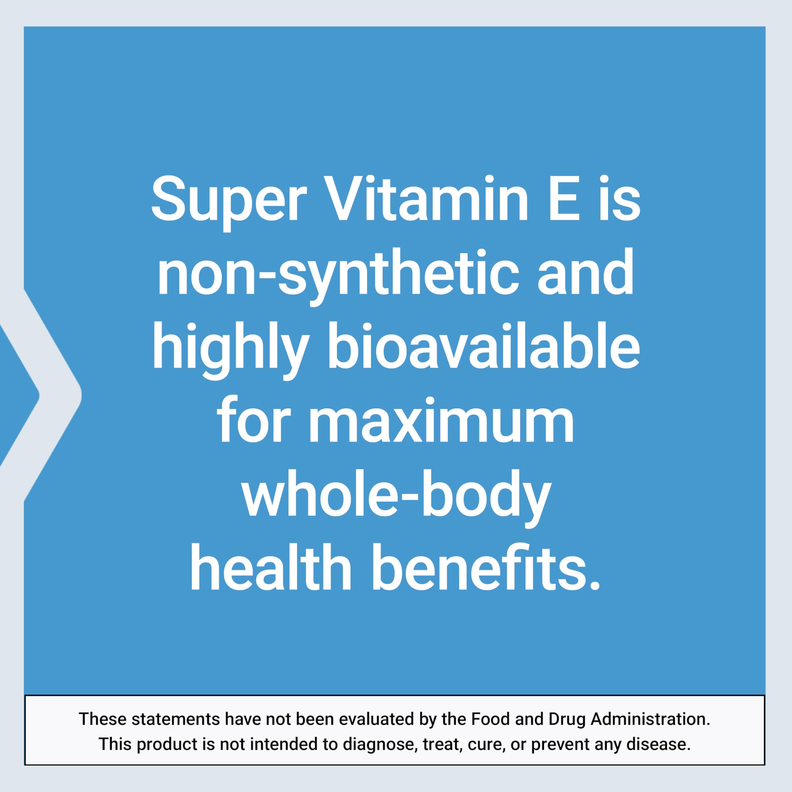 Life Extension Super Vitamin E pill swirl highlighting smooth texture.