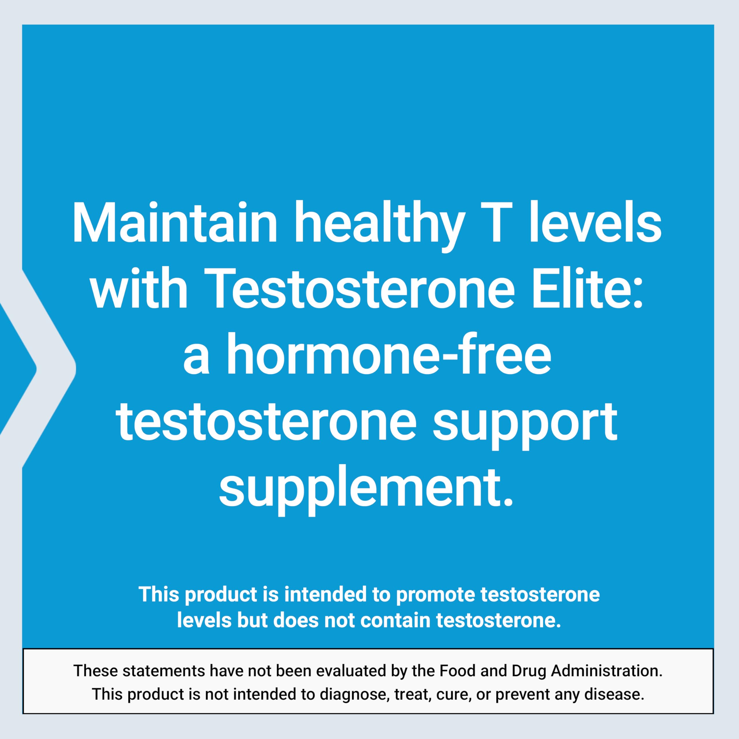 Life Extension Testosterone Elite luteolin formula emphasizing bioavailability for effective support