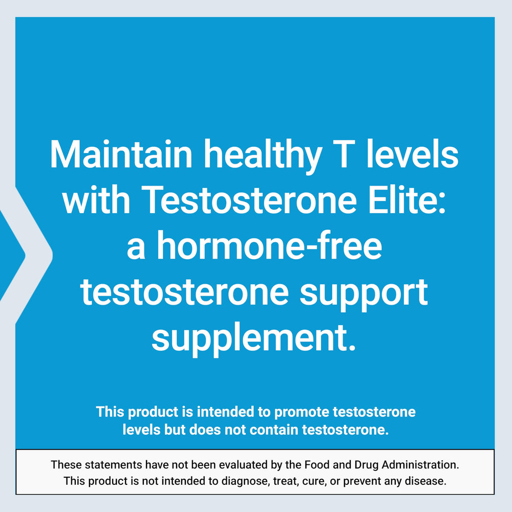 Life Extension Testosterone Elite luteolin formula emphasizing bioavailability for effective support