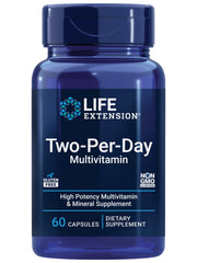 Life Extension Two-Per-Day bottle front view for daily nutrition