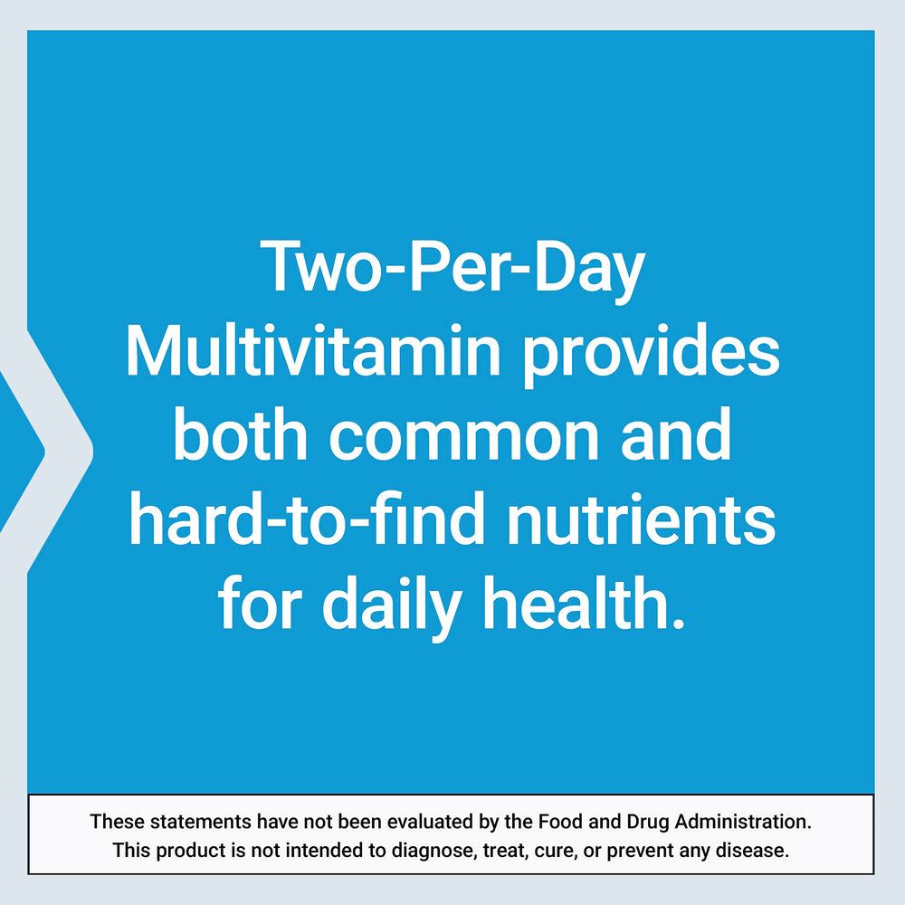 Morning routine with Life Extension Two-Per-Day supporting daily vitality.