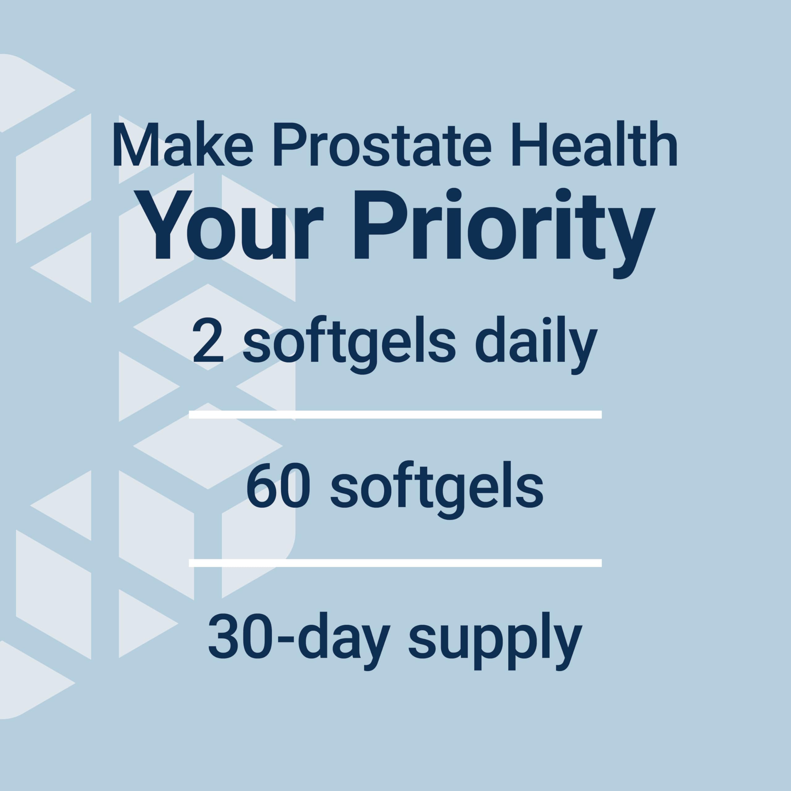 Life Extension Ultra Prostate packaging featuring flax seed and lycopene imagery