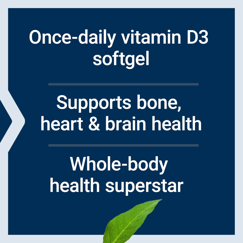 Life Extension Vitamin D3 packaging on shelf communicates trust and quality.