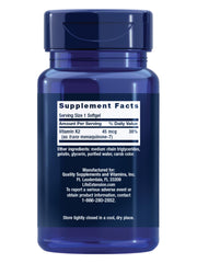 Life Extension vitamin K2 softgels close-up highlighting sustained bioavailability.
