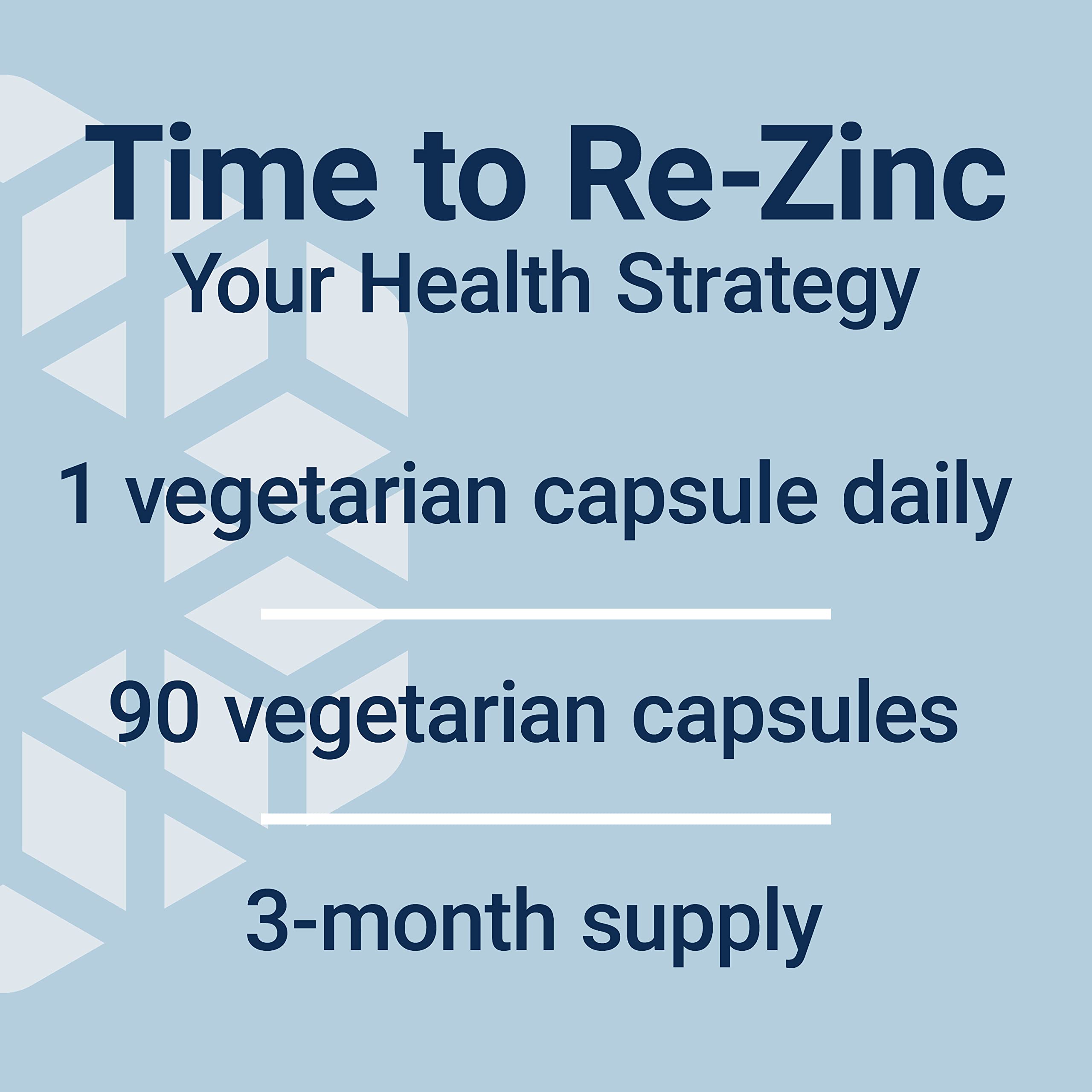 Life Extension Zinc Caps capsule closeup highlights zinc citrate content
