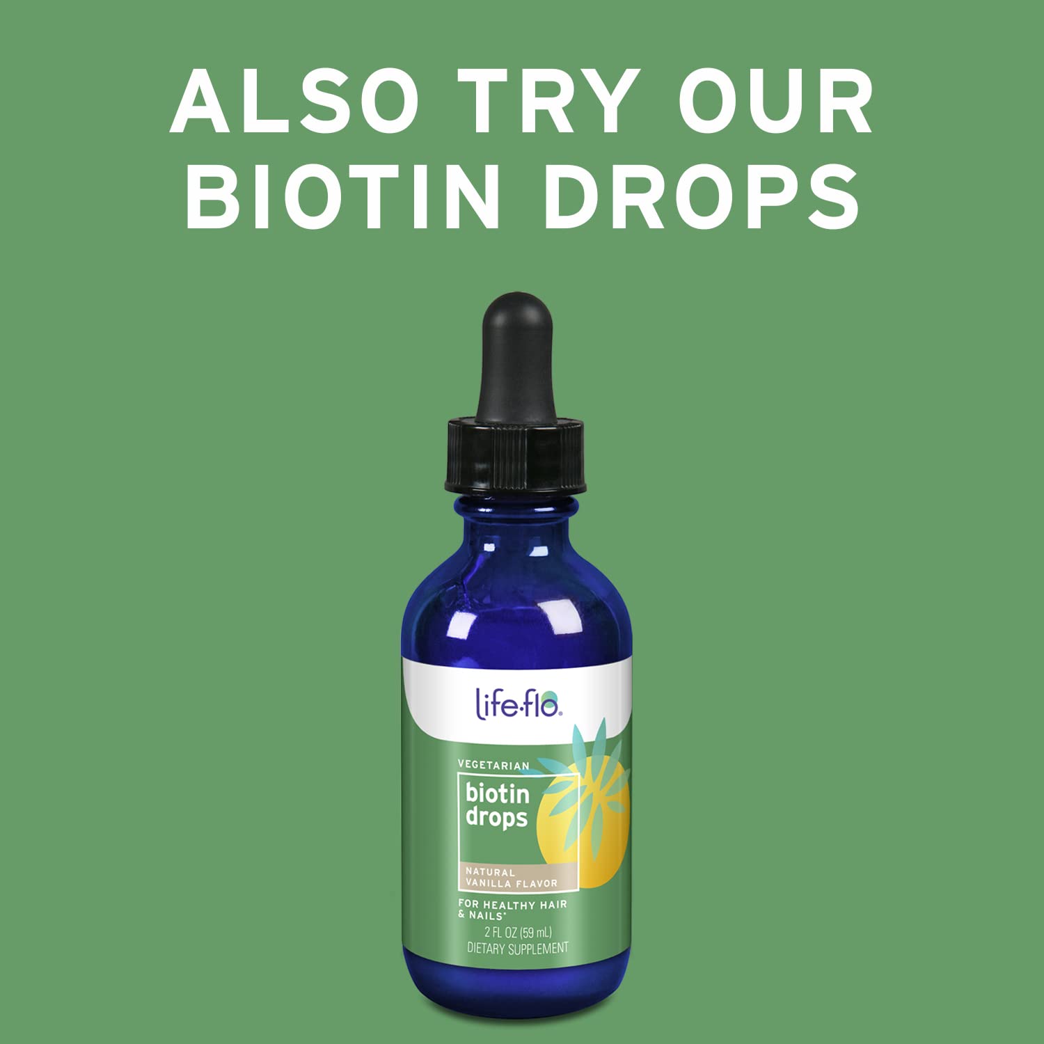 Life-Flo iodine in a glass with water showing versatility