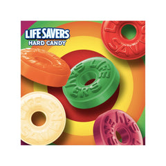 Life Savers orange flavor candy—bright citrus burst for quick snacking.