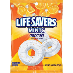 Life Savers Orange Mint individually wrapped for on-the-go freshness and easy sharing