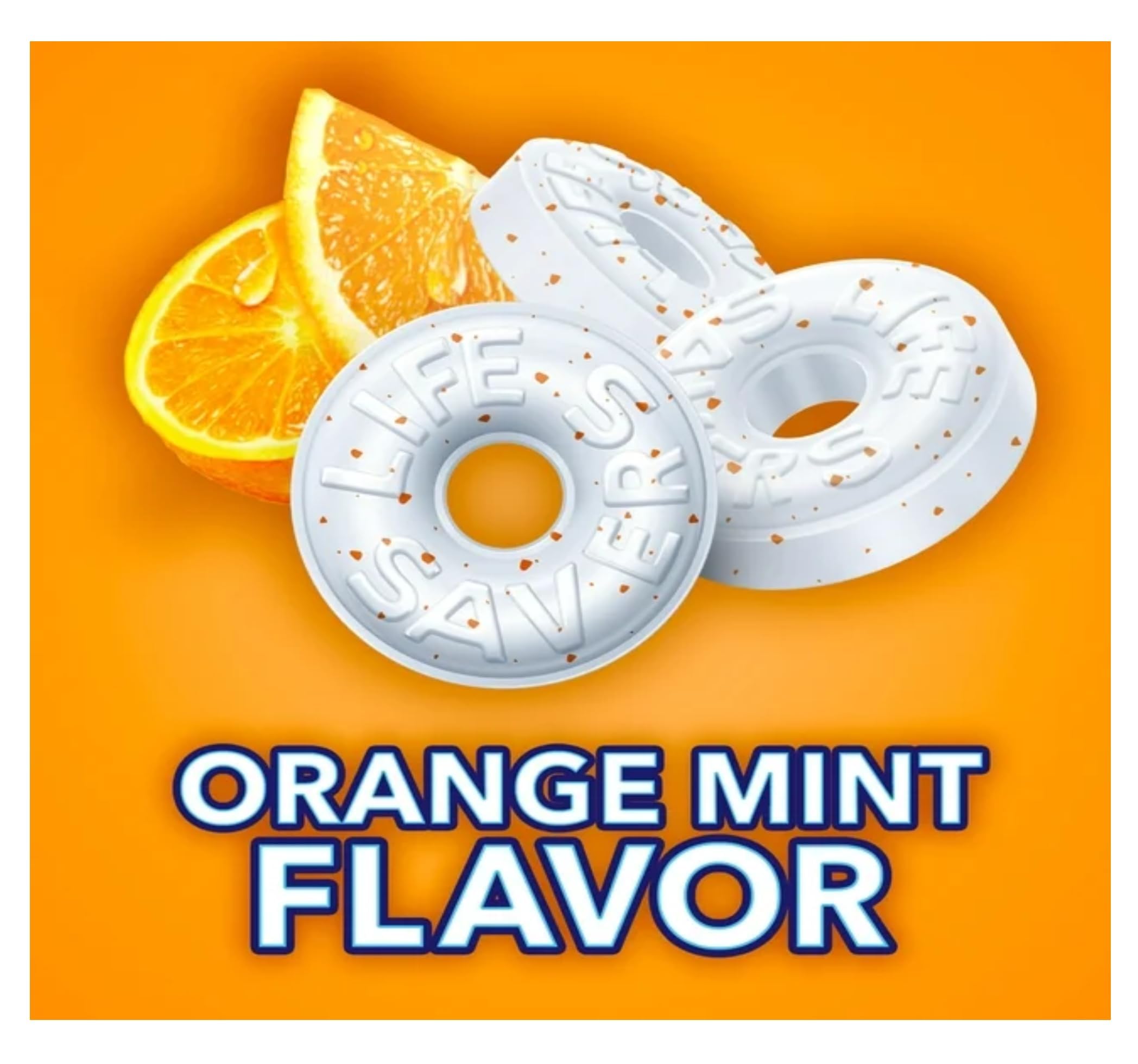 Life Savers Orange Mint on-the-go snack for a quick palate refresh