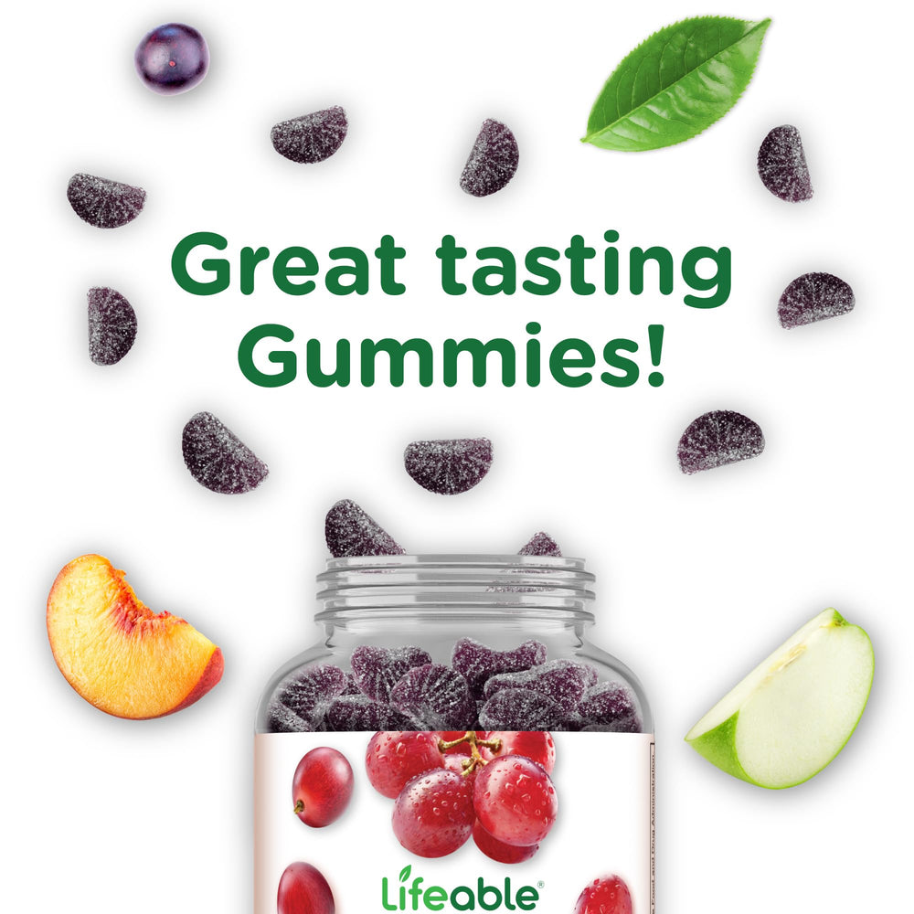 Peanuts and tree nut-free Lifeable Iron Gummies on the label