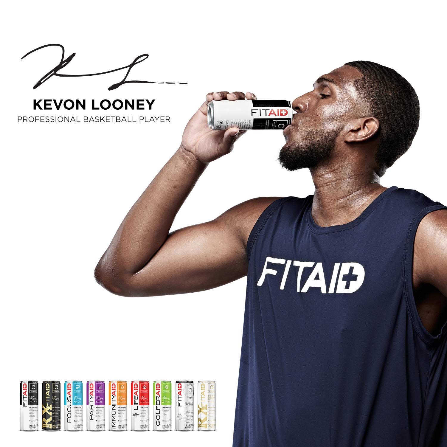 LIFEAID FITAID RX Zero glass pour after workout moment