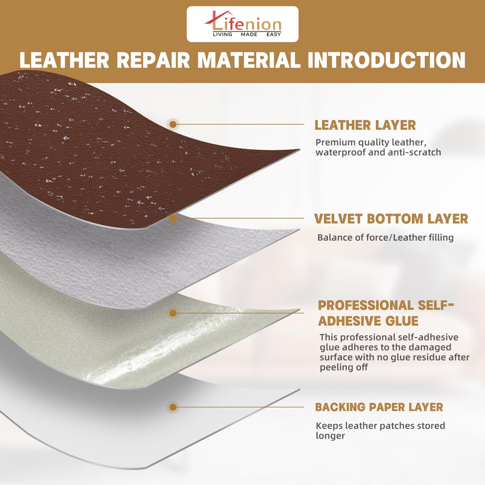 Lifenion patch kit rolled out with scissors for easy customization