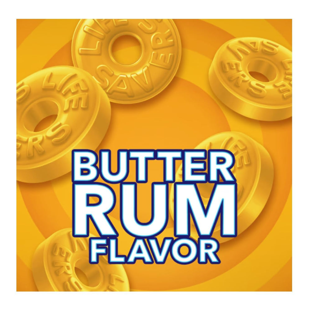 Lifesavers Butter Rum two bags pack image, ideal for gifting or parties.
