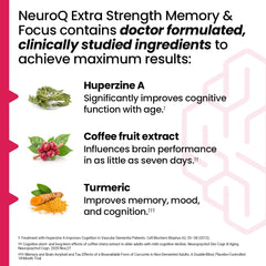 LifeSeasons NeuroQ capsules pack for daily cognitive support.