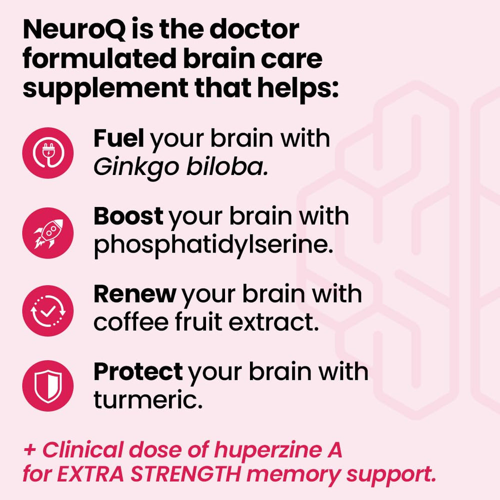 LifeSeasons NeuroQ ingredients closeup showing brain-boosting components.