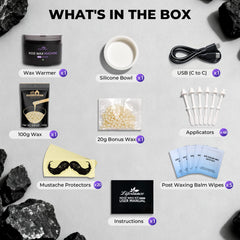 Lifestance Nose Wax Kit silicone bowl for clean, safe wax application.