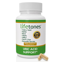 Life Tones Uric Acid Cleanse bottle for a balanced daily routine