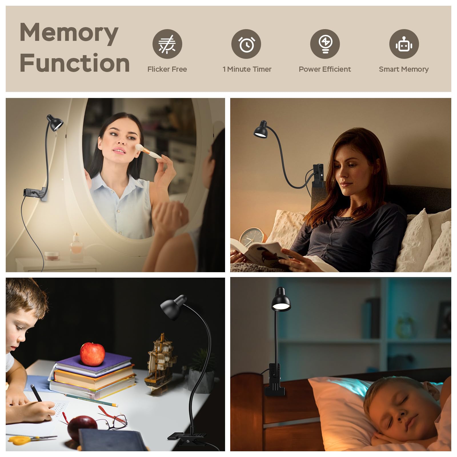 High CRI 90+ reduces glare and helps colors appear accurately.