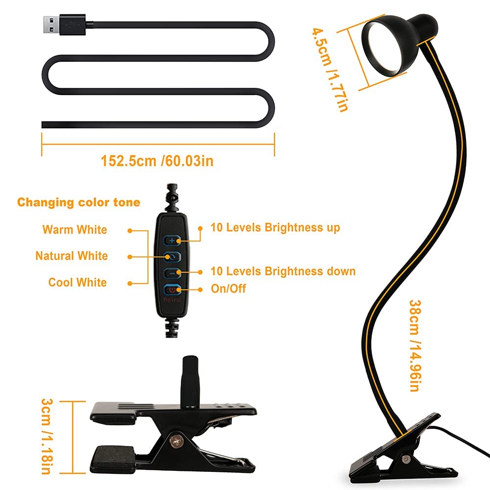 Memory function recalls last mode and brightness for easy pickup.