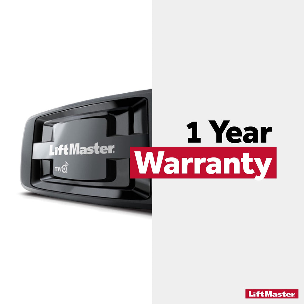LiftMaster 828LM garage-door-status image shows clear indicators for peace of mind.