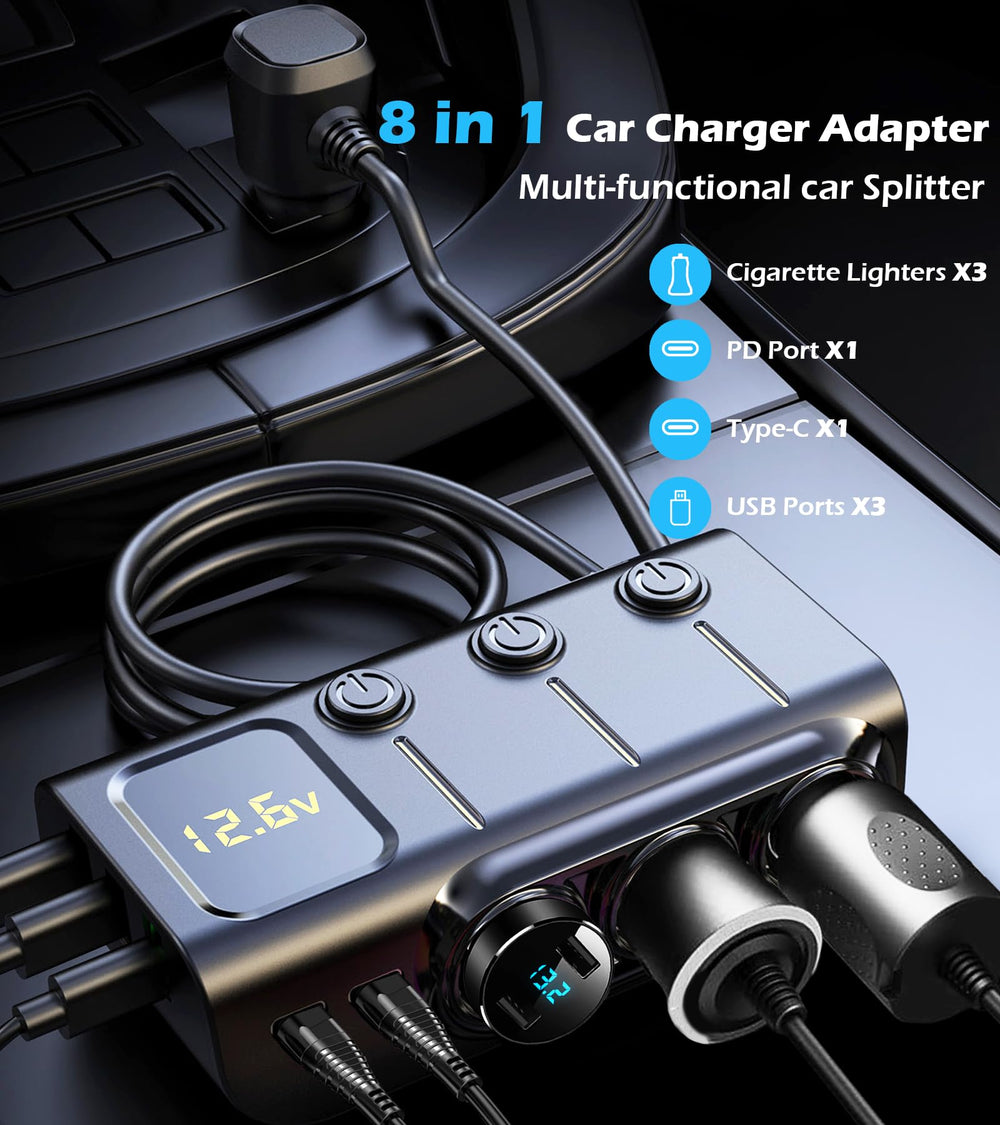 LIHAN 8-in-1 independent switches improve safety and control during use.