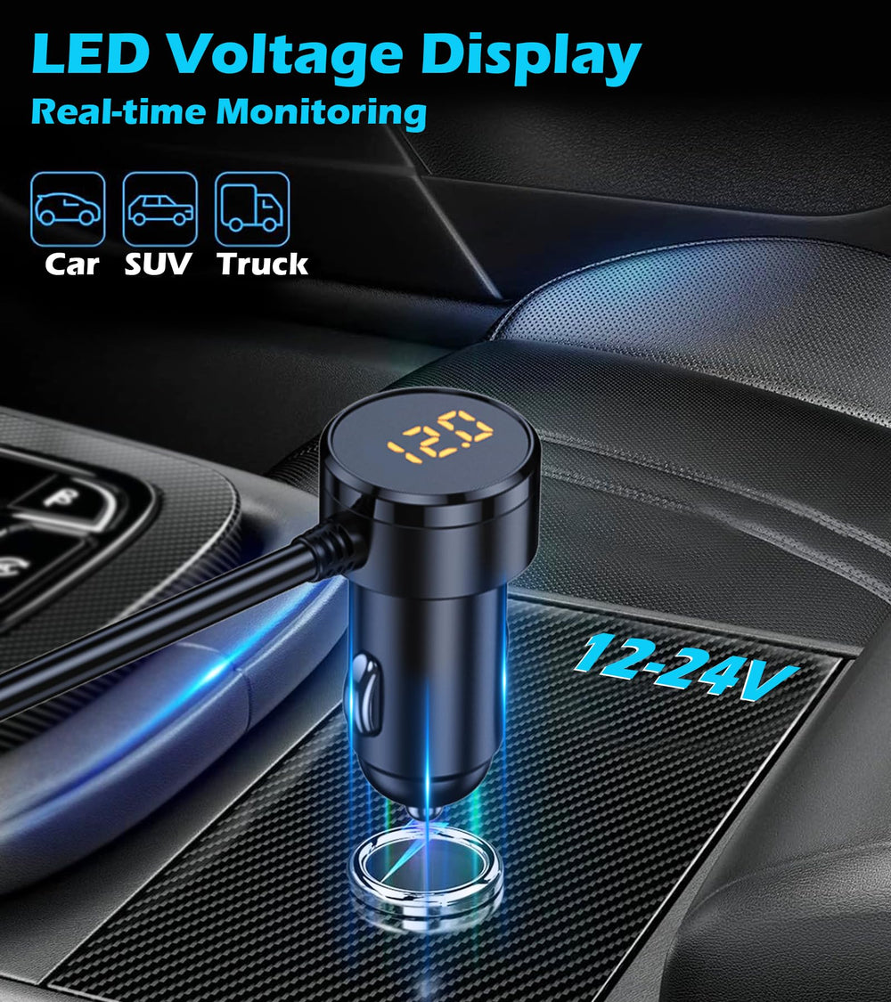 LIHAN master power switch lets you cut all power safely when parked.