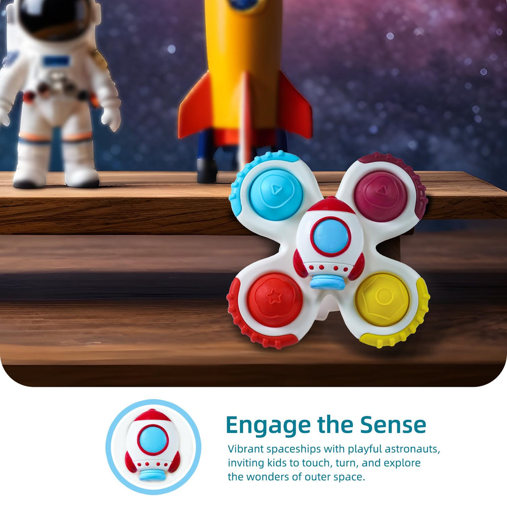 LiKee multi-sensory press and bounce activities support curiosity.