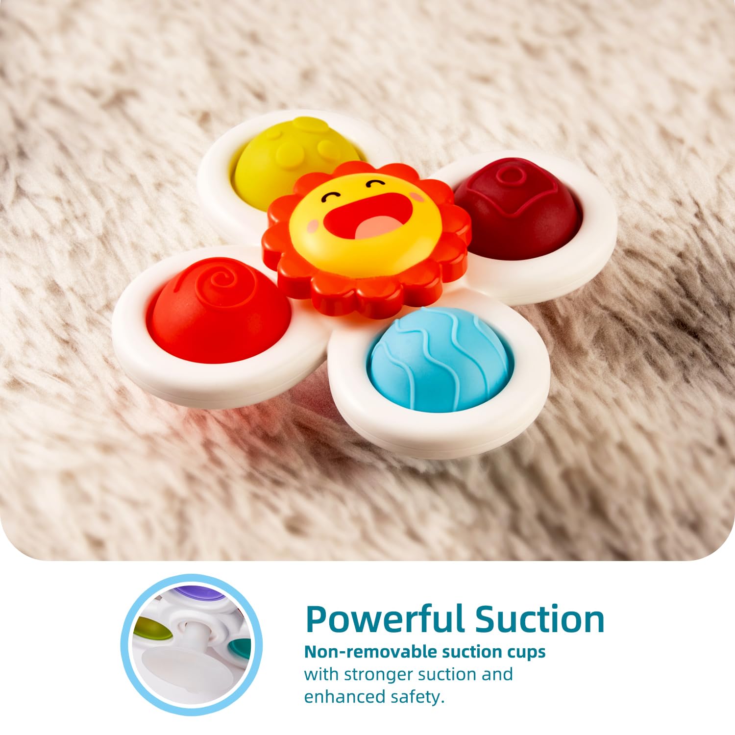 LiKee nine-texture bubbles and numbers for tactile learning