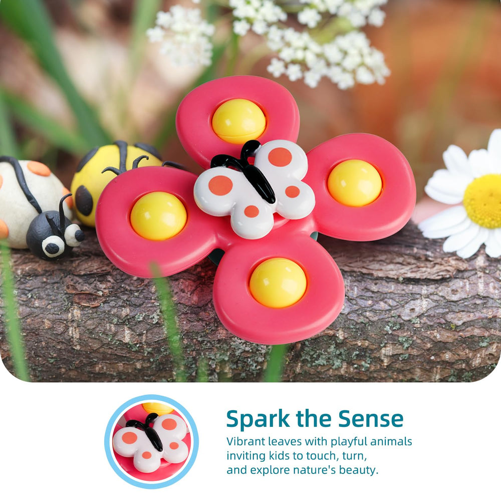 LiKee suction cup sticks securely to windows or mirrors for travel fun.