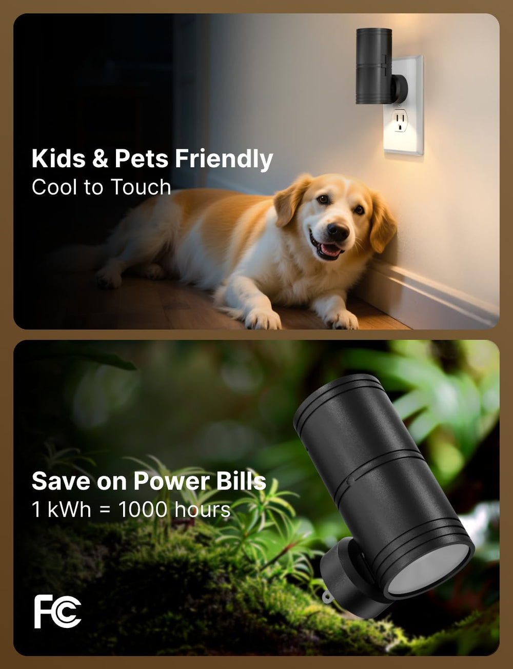 Likelgn bathroom night light, automatic sensor guides safe nighttime trips.