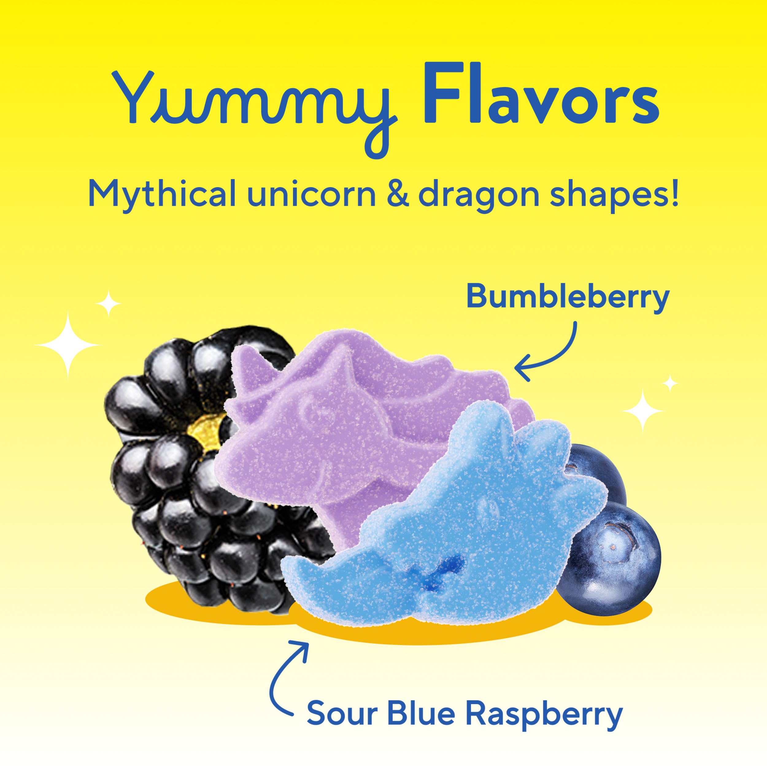 No artificial sweeteners or dyes in Lil Critters Bone Support gummies.