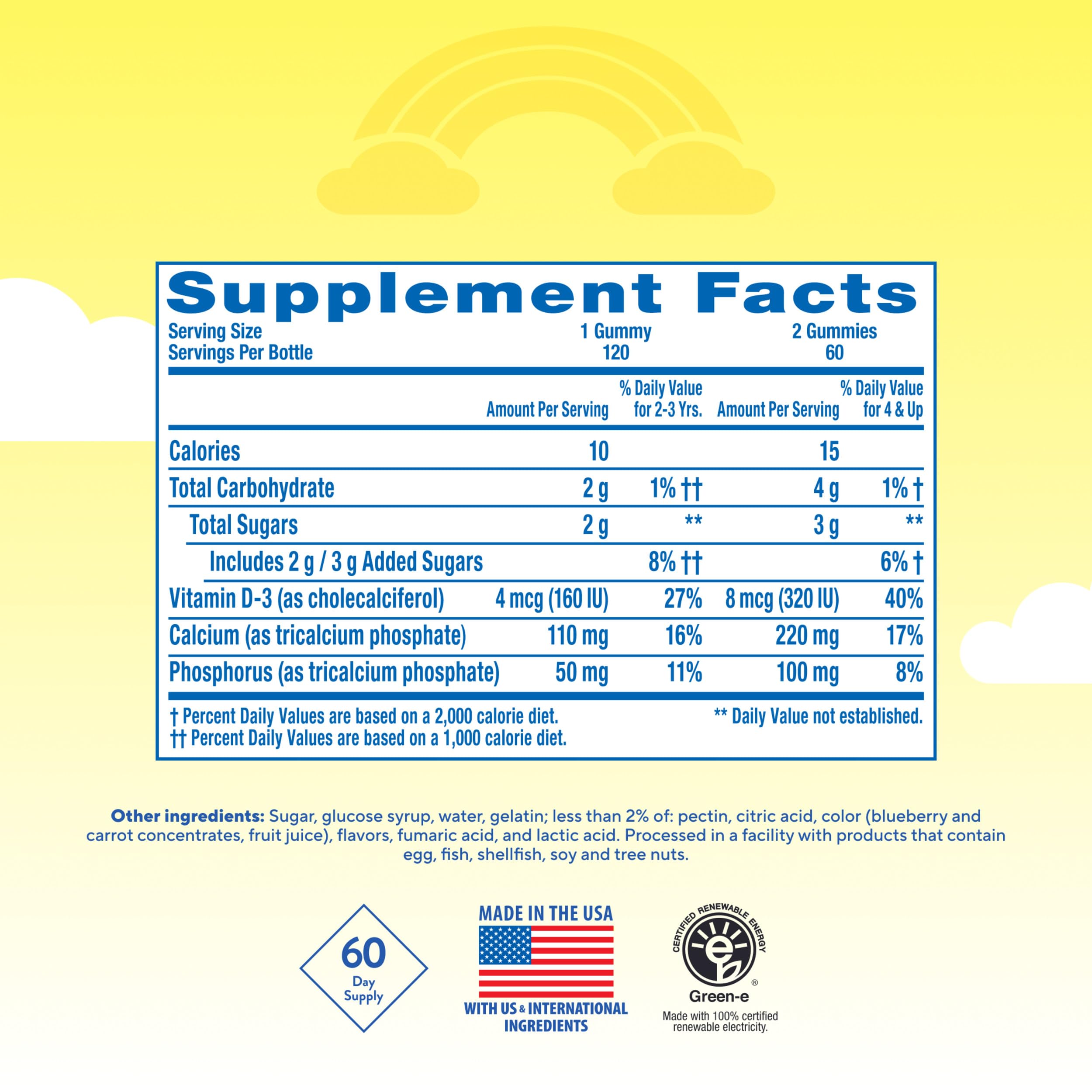Pediatrician-recommended Lil Critters Bone Support as a kid-friendly multivitamin.
