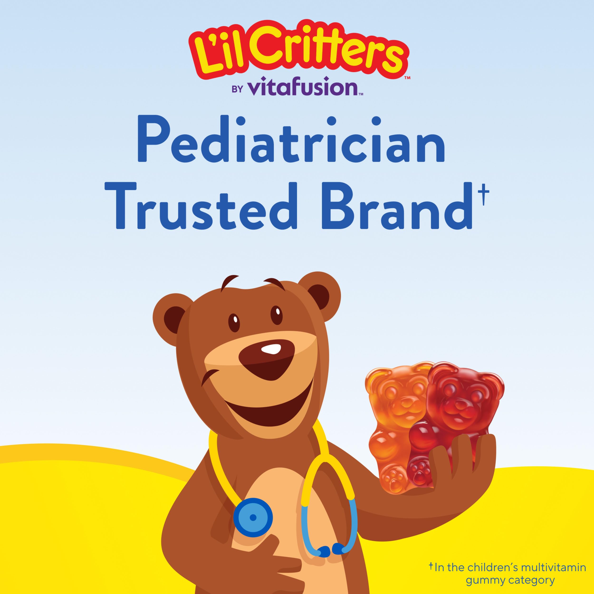 Lil Critters Gummy Vites daily routine image for kids