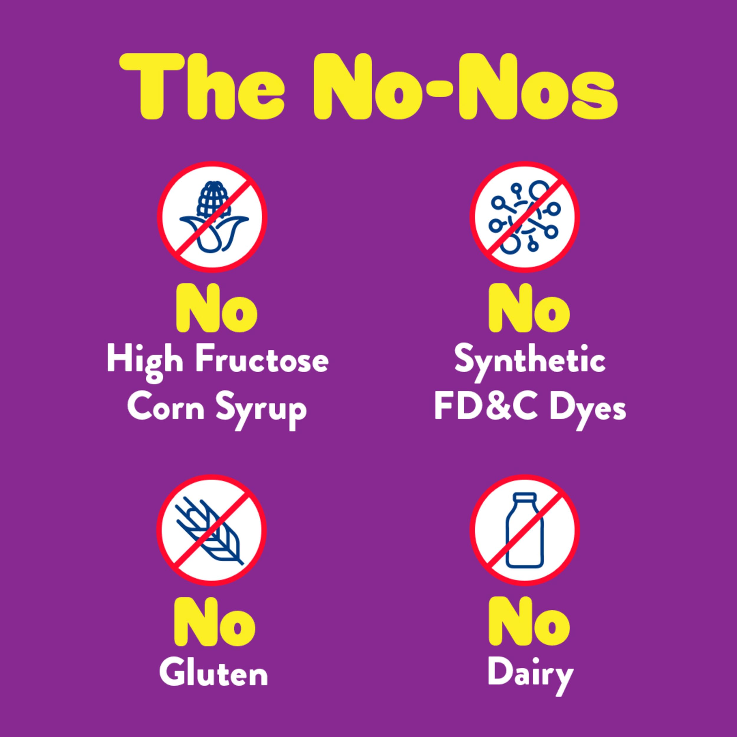 Lil Critters no sugar added formulation for a tasty, calorie-conscious option.