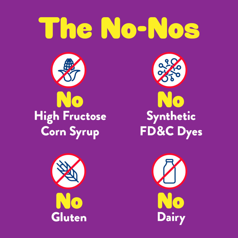 Lil Critters no sugar added formulation for a tasty, calorie-conscious option.