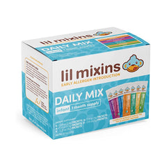 Lil Mixins pure protein ingredients highlight safe protein options for early meals.