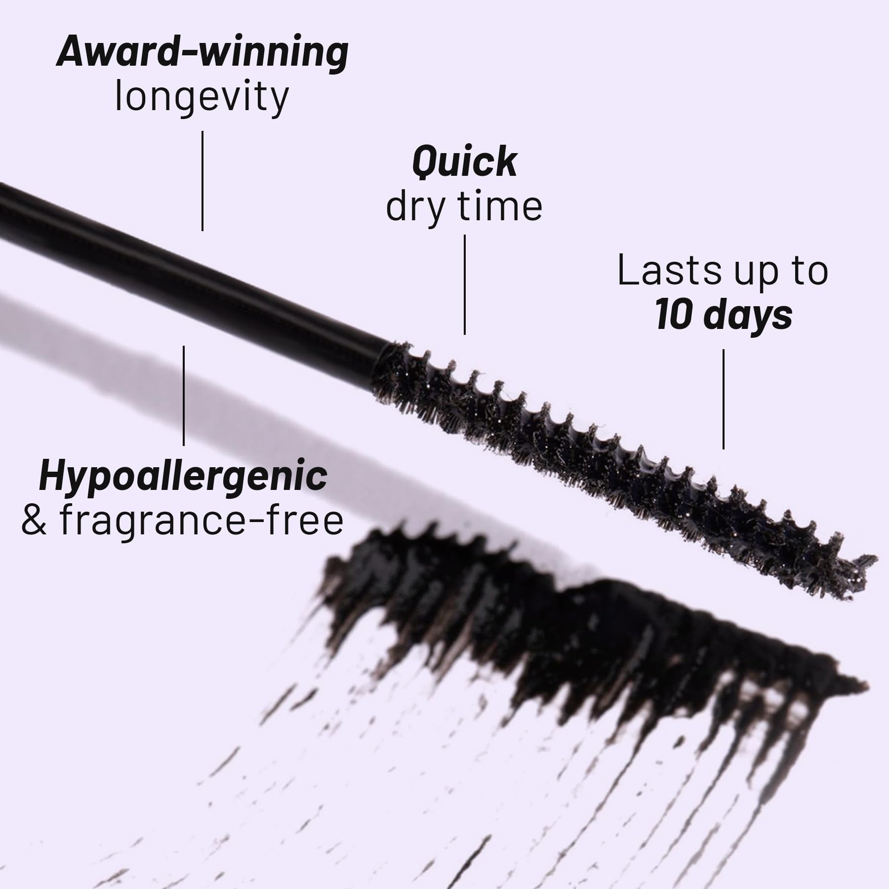 Lilac St Ciao for Now Lash Remover bottle for gentle cleanup.