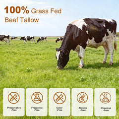 Lilei Beauty beef-tallow-balm-body-cream nourishes dry areas with a silky finish.