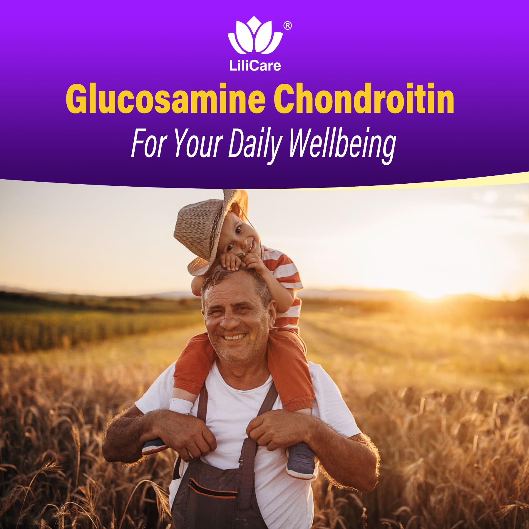 LILICARE gummies in hand show easy daily dosing for joint support