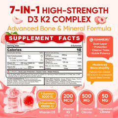 Close-up of inner-layer technology in gummies indicating potency and absorption.